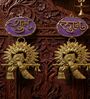 Agate Shubh Labh Metal Krishna Bansi Hangings