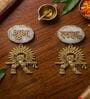 Agate Shubh Labh Metal Krishna Bansi Hangings