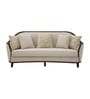 AGATE WOODEN FABRIC SOFA 3S
