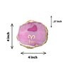 Agate Zodiac Sign Aries Coaster for Bar, Beer, Coffee, Tea
