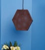 Torrie Agena Brown Metal Hanging Light