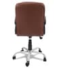 Agita Medium Back Office Executive Chair In Dark Brown Colour
