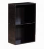 Aglaea King Size Bed With Box Storage & 1 Bedside Table In Wenge Finish