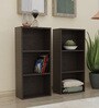 Aglaea Queen Size Bed in Wenge Finish with Box Storage