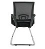 Agronomo Breathable Mesh Cantilever Chair in Black Colour