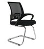 Agronomo Breathable Mesh Cantilever Chair in Black Colour