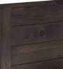 Aika Solid Wood Single Bed in Warm Chestnut Finish