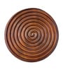 Ainianos Mango Wood Coffee Table Set In Honey Oak Finish