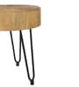 Ainianos Mango Wood Coffee Table Set In Natural Finish