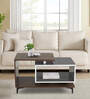 Ainsley Coffee Table In Brown & White Finish