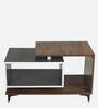 Ainsley Coffee Table In Brown & White Finish