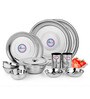 Symphony Stainless Steel 15-Piece Dinner Set