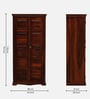 Airavana Sheesham Wood 2 Door Wardrobe In Scratch Resistant Honey Oak Finish Airavana Sheesham Wood 2 Door Wardrobe In Scratch Resistant Honey Oak Finish