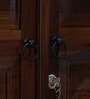 Airavana Sheesham Wood 2 Door Wardrobe In Scratch Resistant Provincial Teak Finish