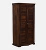 Airavana Sheesham Wood 2 Door Wardrobe In Scratch Resistant Provincial Teak Finish
