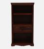 Airavana Sheesham Wood Book Shelf in Scratch Resistant Honey Oak Finish