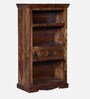 Airavana Sheesham Wood Book Shelf in Scratch Resistant Provincial teak  Finish