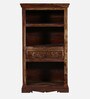 Airavana Sheesham Wood Book Shelf in Scratch Resistant Provincial teak  Finish