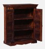 Airavana Sheesham Wood Cabinet in Scratch Resistant Honey Oak Finish Airavana Sheesham Wood Cabinet in Scratch Resistant Honey Oak Finish