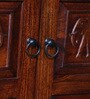 Airavana Sheesham Wood Cabinet in Scratch Resistant Honey Oak Finish Airavana Sheesham Wood Cabinet in Scratch Resistant Honey Oak Finish