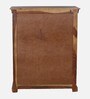 Airavana Sheesham Wood Cabinet in Scratch Resistant Provincial Teak Finish
