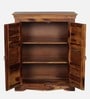 Airavana Sheesham Wood Cabinet in Scratch Resistant Provincial Teak Finish
