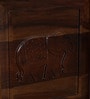 Airavana Sheesham Wood Cabinet in Scratch Resistant Provincial Teak Finish with Drawers