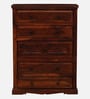 Airavana Sheesham Wood Chest Of Drawers in Scratch Resistant Honey Oak Finish