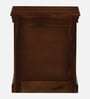Airavana Sheesham Wood LHS Bedside Table in Scratch Resistant Provincial Teak