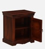 Airavana Sheesham Wood RHS Bedside Table in Scratch Resistant Honey Oak Finish