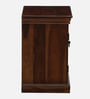 Airavana Sheesham Wood RHS Bedside Table in Scratch Resistant Provincial Teak
