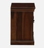 Airavana Sheesham Wood RHS Bedside Table in Scratch Resistant Provincial Teak
