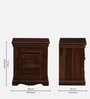 Airavana Sheesham Wood RHS Bedside Table in Scratch Resistant Provincial Teak