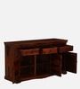 Airavana Sheesham Wood Sideboard in Scratch Resistant Honey Oak Finish