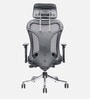 Airavat Breathable Mesh Office Chair In Black Colour