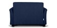 Ajmer 2 Seater Sofa in Cherry Blue Colour