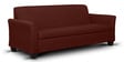 Ajmer Fabric 3 Seater Sofa in Cherry Red Colour