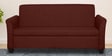 Ajmer Fabric 3 Seater Sofa in Cherry Red Colour