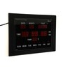 Black Plastic Digital Wall Clock