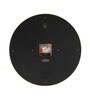 Cream Plastic Contemporary Wall Clock