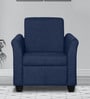 Ajmer 1 Seater Sofa in Cherry Blue Colour