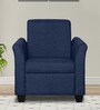 Ajmer 1 Seater Sofa in Cherry Blue Colour