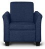 Ajmer 1 Seater Sofa in Cherry Blue Colour