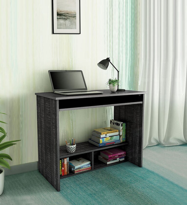 Buy Akira Computer Table in Wenge Finish by Mintwud Online Modern