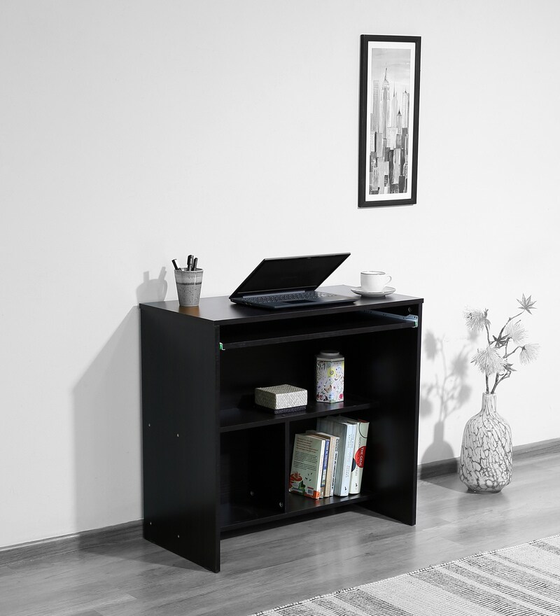 Buy Akira Computer Table In Wenge Finish By Mintwud Online Computer
