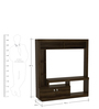 Akane Entertainment Unit In Rosewood Finish