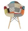 Akemi Iconic DSW Replica Chair in pattern Color