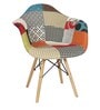 Akemi Iconic DSW Replica Chair in pattern Color
