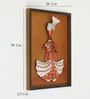 Akemi Flute Handpainted Wall Decor