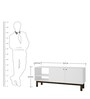 Akemi TV Console In White Finish